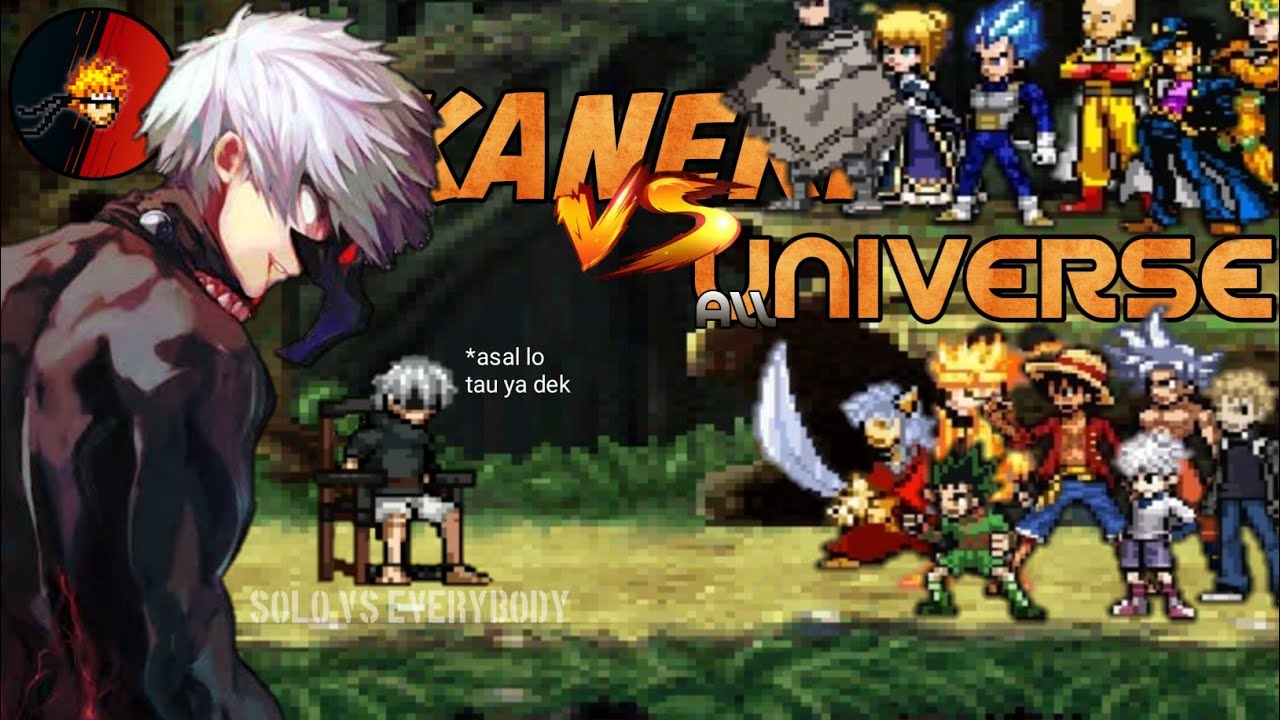 Kaneki Solo All Universe || Anime : The Multiverse War
