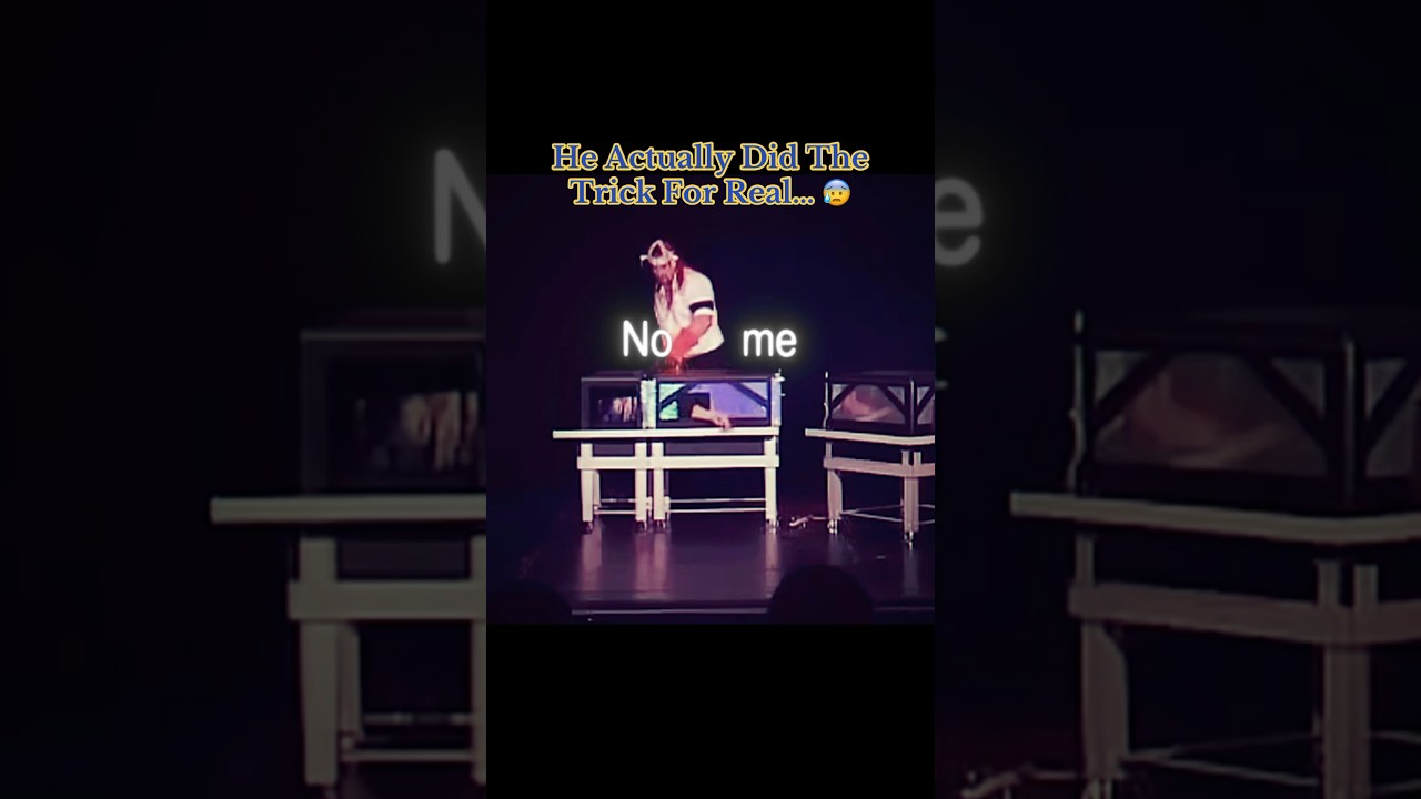 He Actually Did The Trick For Real&hellip; 😰 #interesting