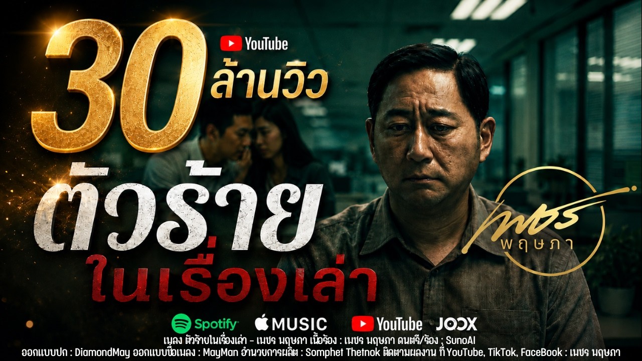 ตัวร้ายในเรื่องเล่า | เพชร พฤษภา | OFFICIAL MUSIC VIDEO