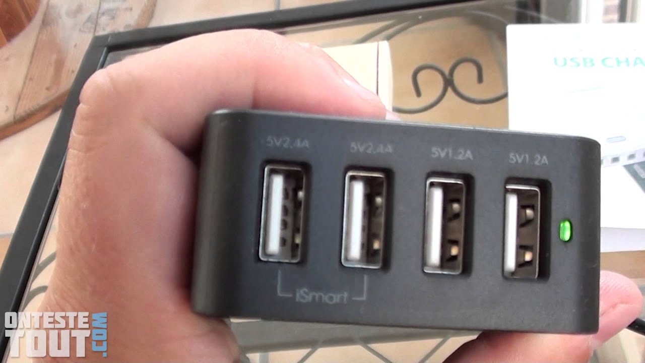 Lunaris2142 teste le chargeur USB Ravpower RP-UC07