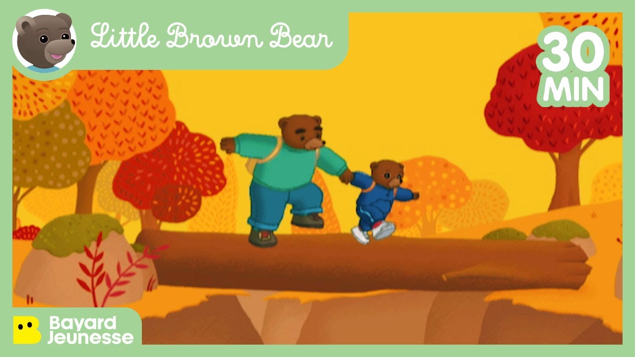 🤩 Little Brown Bear loves an adventure! 🤩 - Cartoon compilation for baby