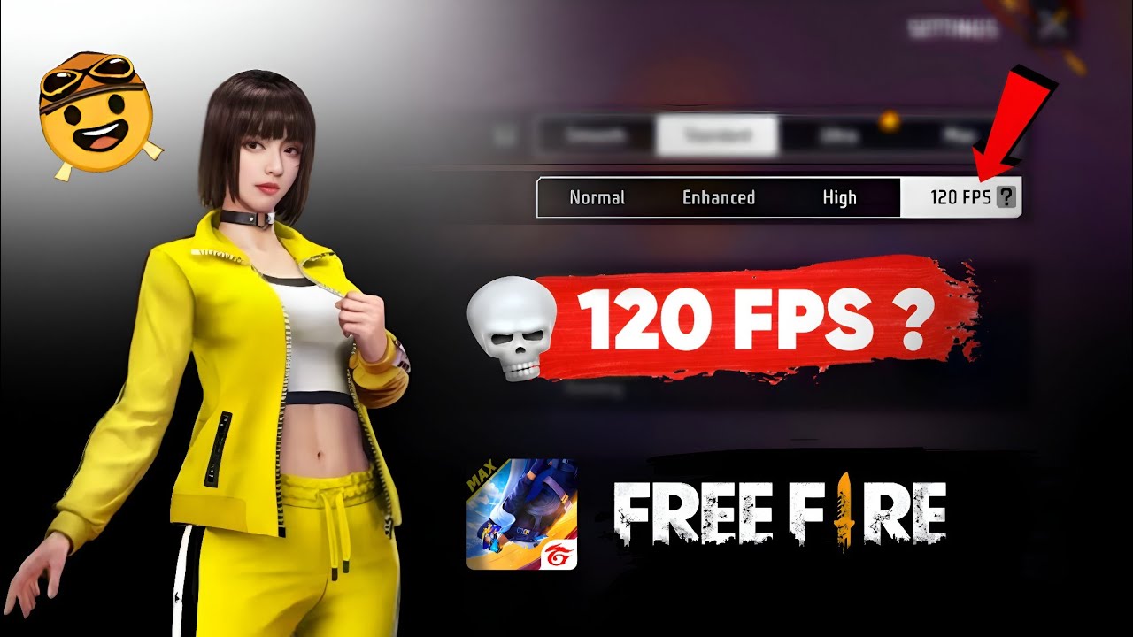 How to unlock “120 FPS” Option In Any Device Free Fire MAX 🗿