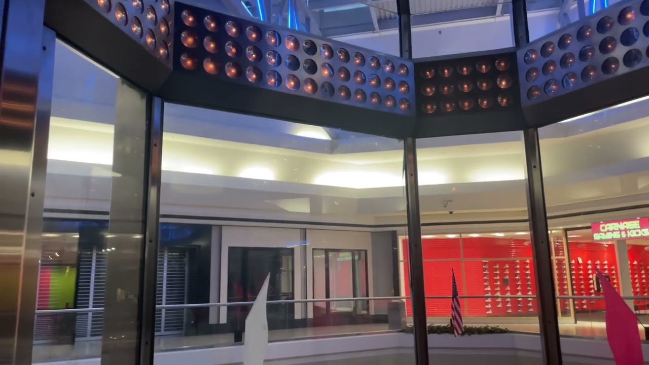 Glass Otis Hydraulic Elevator-Marley Station Mall-Glen Burnie, MD