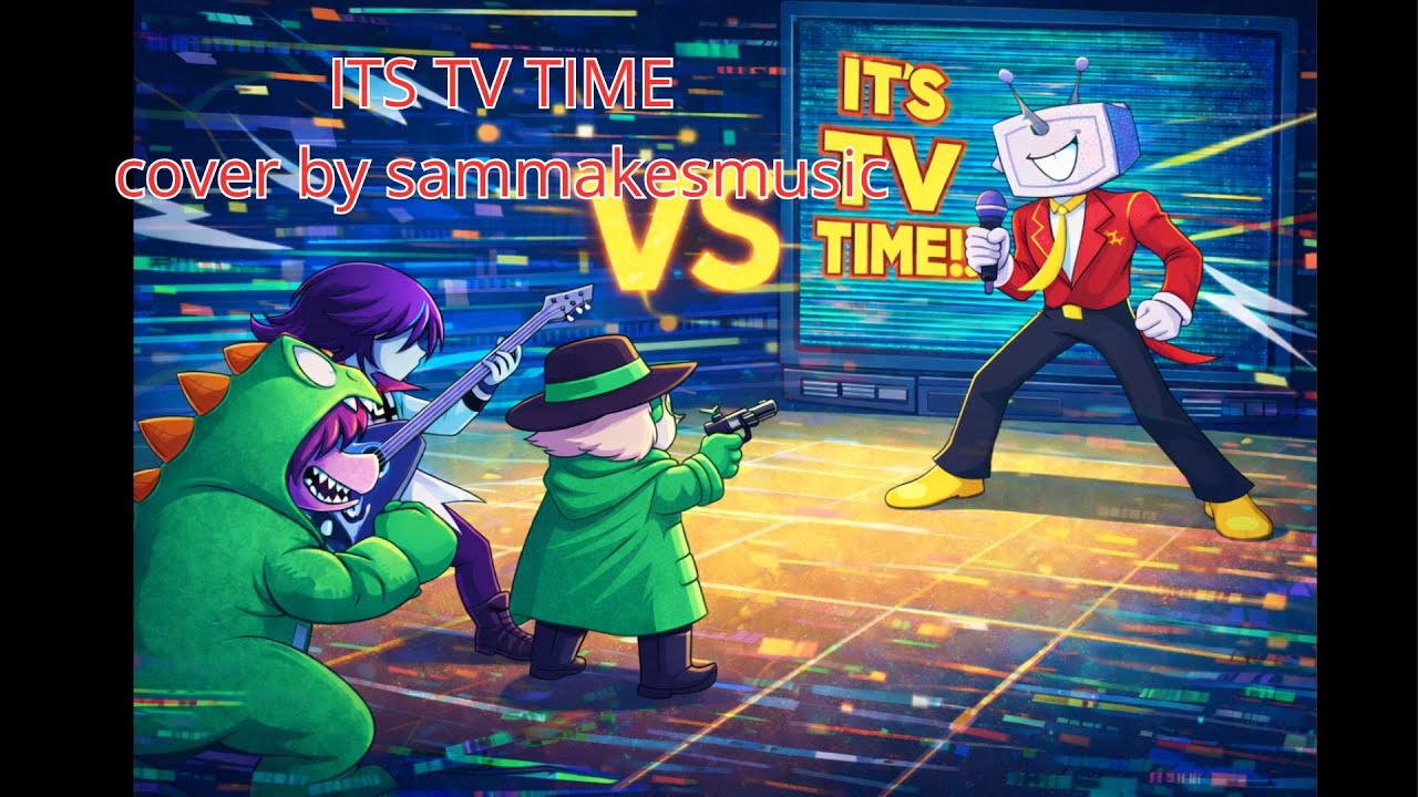 deltarune-its tv time cover