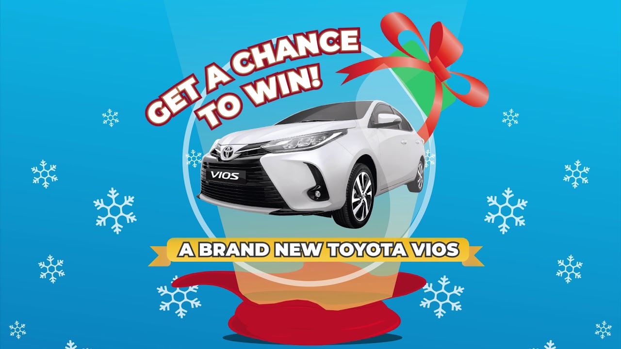 Get a chance to Toyota Vios through JuanCash App!