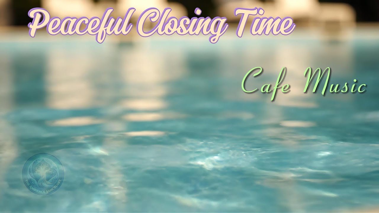 Peaceful Closing Time: Empty Coffee Shop Ambience & Soft Jazz for Better Sleep