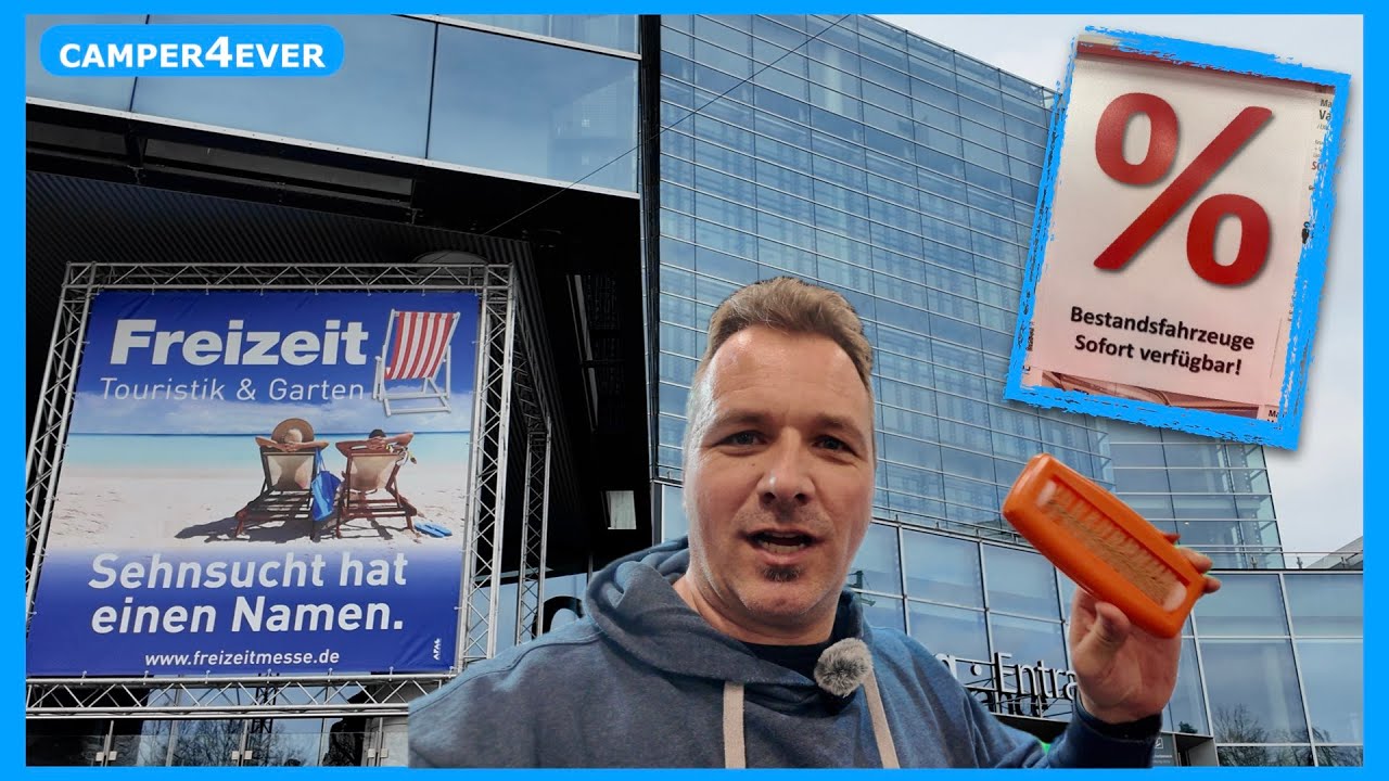 Cooles Gadget & Alles muss raus - Rabatte I Messe - Rundgang Freizeitmesse Nürnberg - Interessant!!!