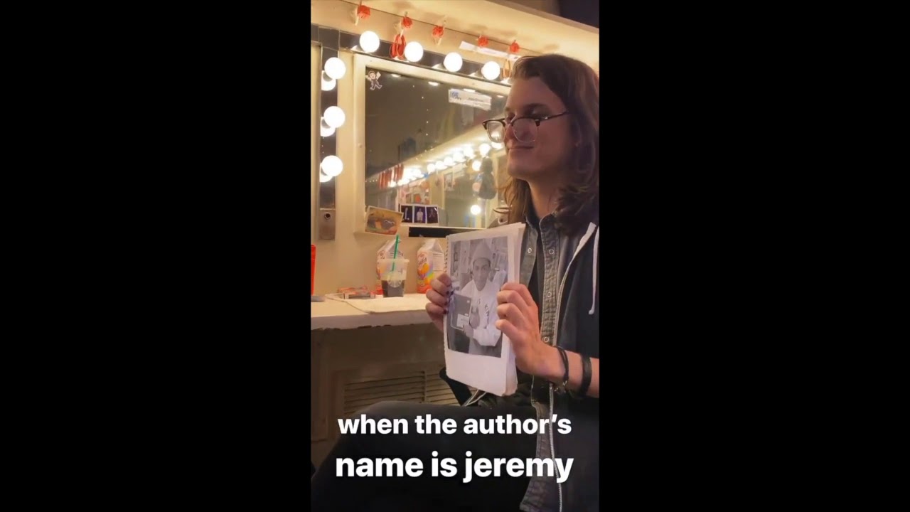 Bye, Jeremy