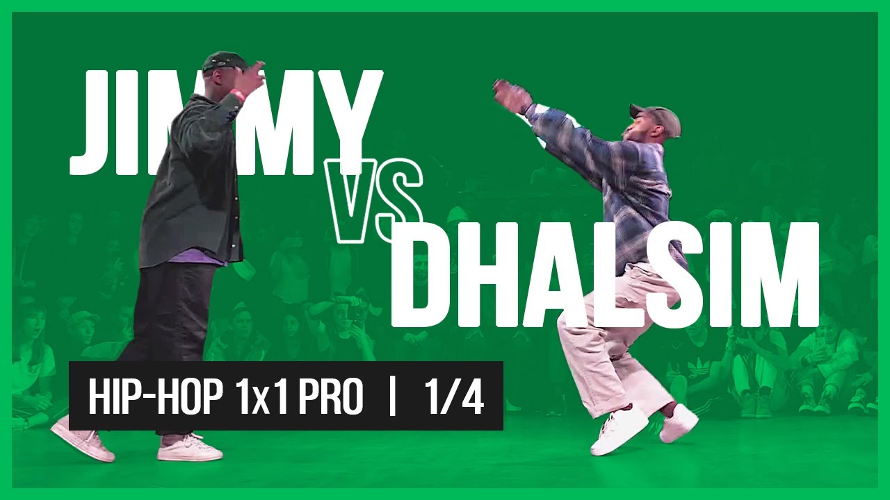 JIMMY VS DHALSIM / 1x1 PRO 1/4 / HIP-HOP VIBE BATTLE / 2019