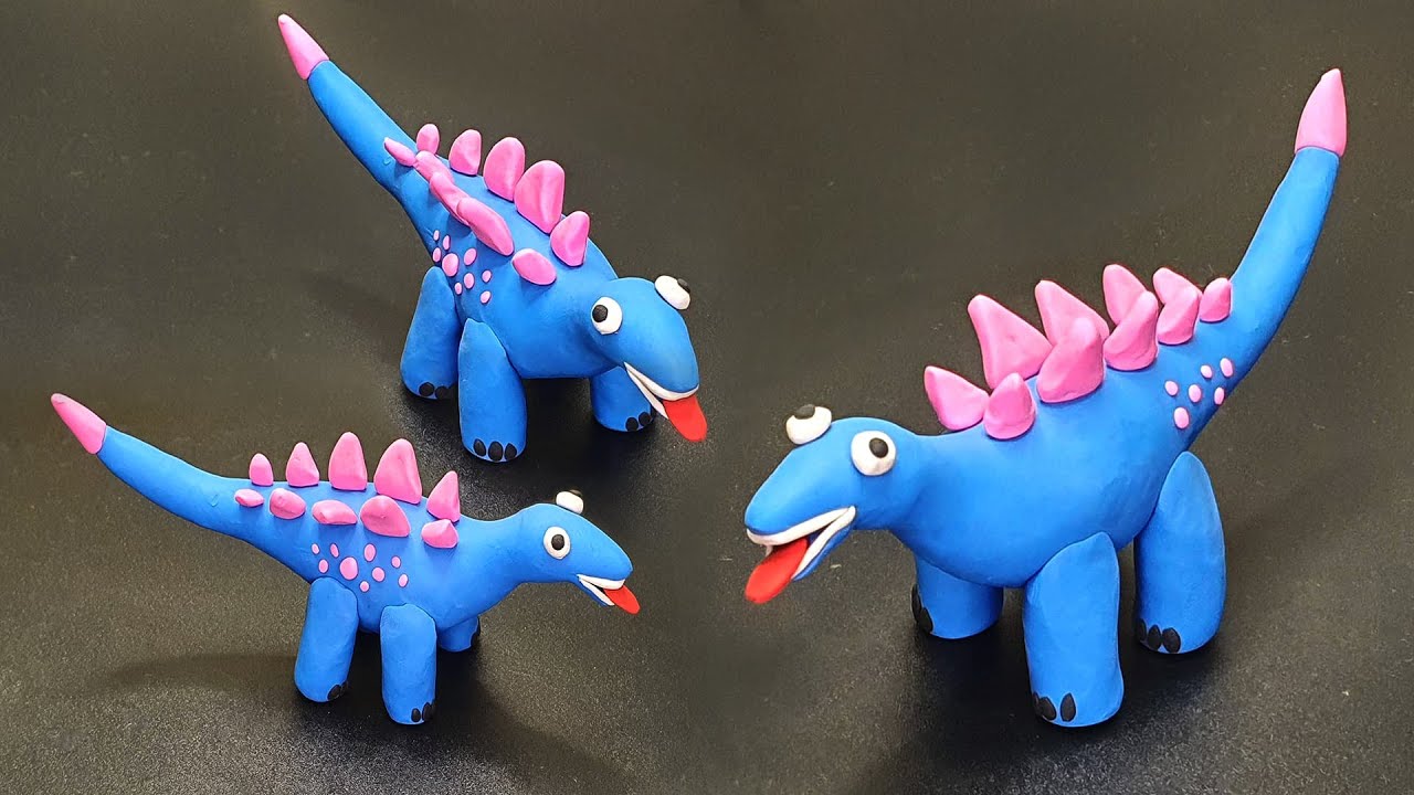 Dinosaurs For Kids How To Make Dinosaurs Clay Modelling For Kids dinosaur toys clay dinosaur clay