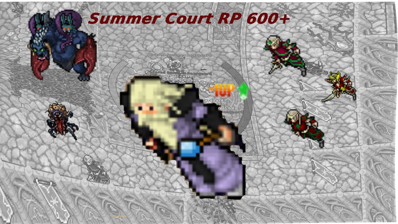 Tibia Summer Court RP 600+ 5KK+/H RAW