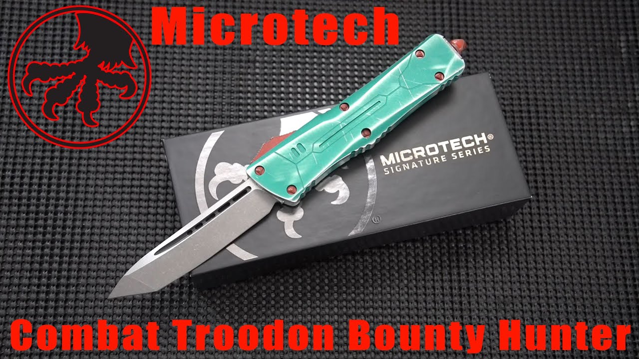 Microtech Combat Troodon Bounty Hunter Tanto 144-10BH