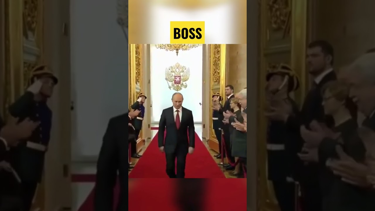 Vladimir Putin Entry || Vladimir Putin Walking Style 💪🔥#russia #putin #moscow #kremlin #shorts