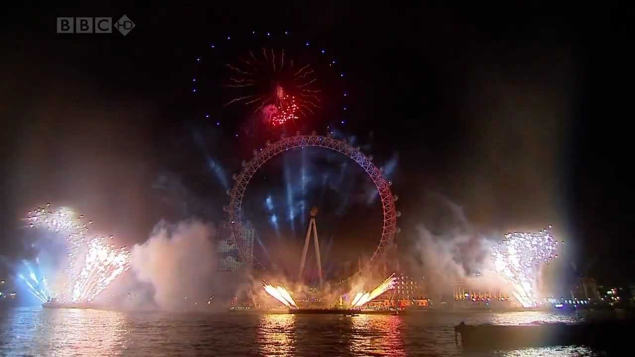 BBC HD - ♥ New Years♥  - Live - ♥ Fireworks♥