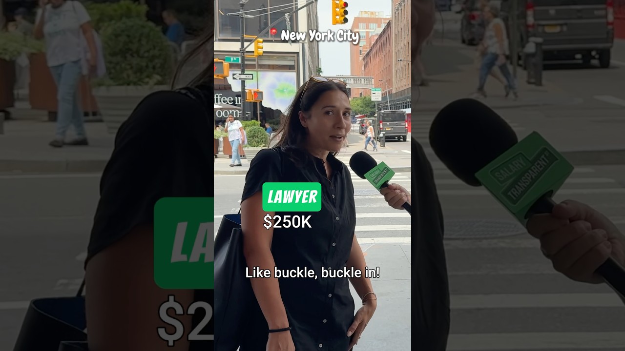 How much does a Lawyer make? New York City📍#salarytransparentstreet #paytransparency