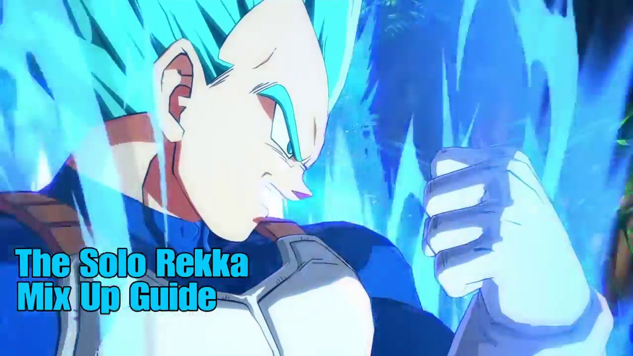 DBFZ | Vegeta (SSGSS) Solo Rekka Mix Up Guide