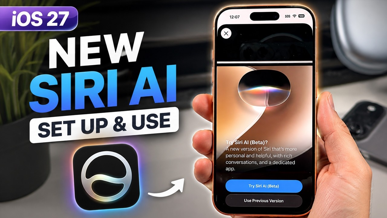 How to Get and Use the New Siri AI in iOS 27
