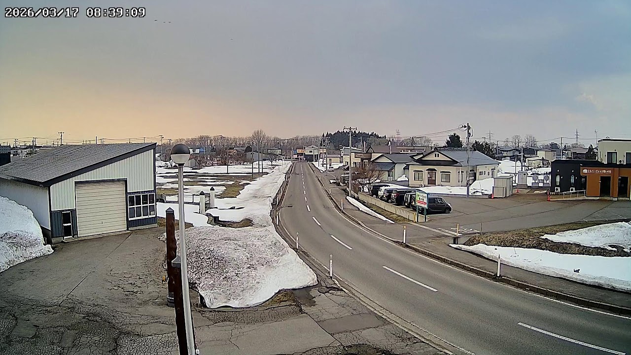 青森県五所川原市漆川ライブカメラ Aomori Goshogawara Live camera.world.cam