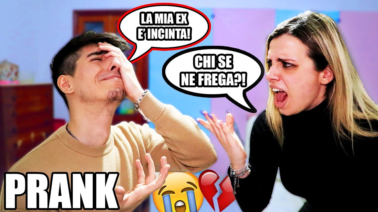 IMPAZZISCO PERCHE' LA MIA EX E' INCINTA! - SCHERZO alla MIA RAGAZZA! *L'HA PRESA MALE..*