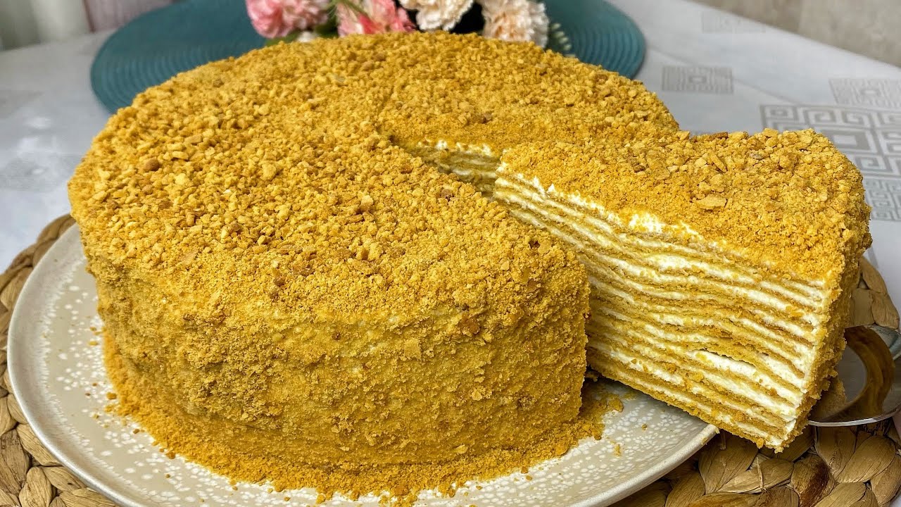 МЕДОВИК🍯| Классический рецепт Медовика🐝🤤| У всех получится идеально🤩| Қазақша рецепт