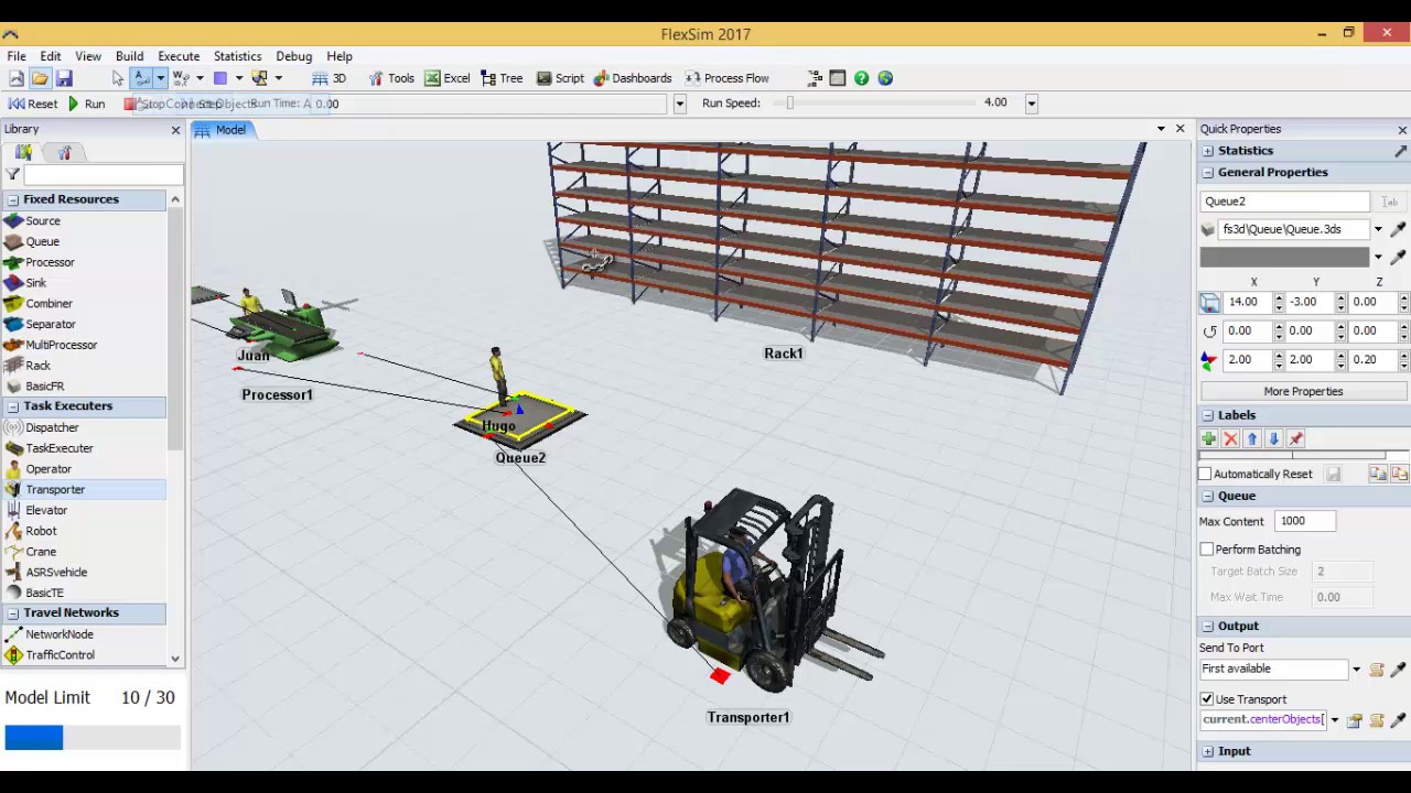 Aquí, Software de Simulación de Procesos Industriales....