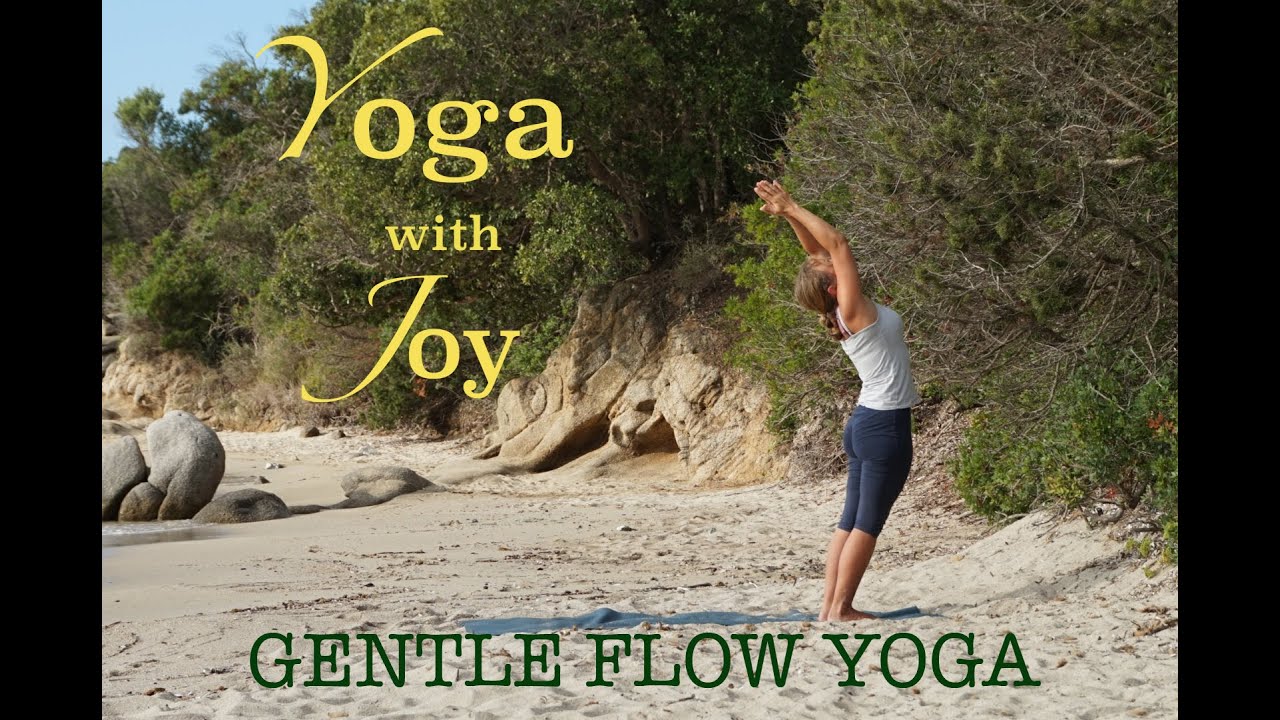 25 Minute Gentle Flow Yoga | My First Yoga Video! | Yoga with Joy