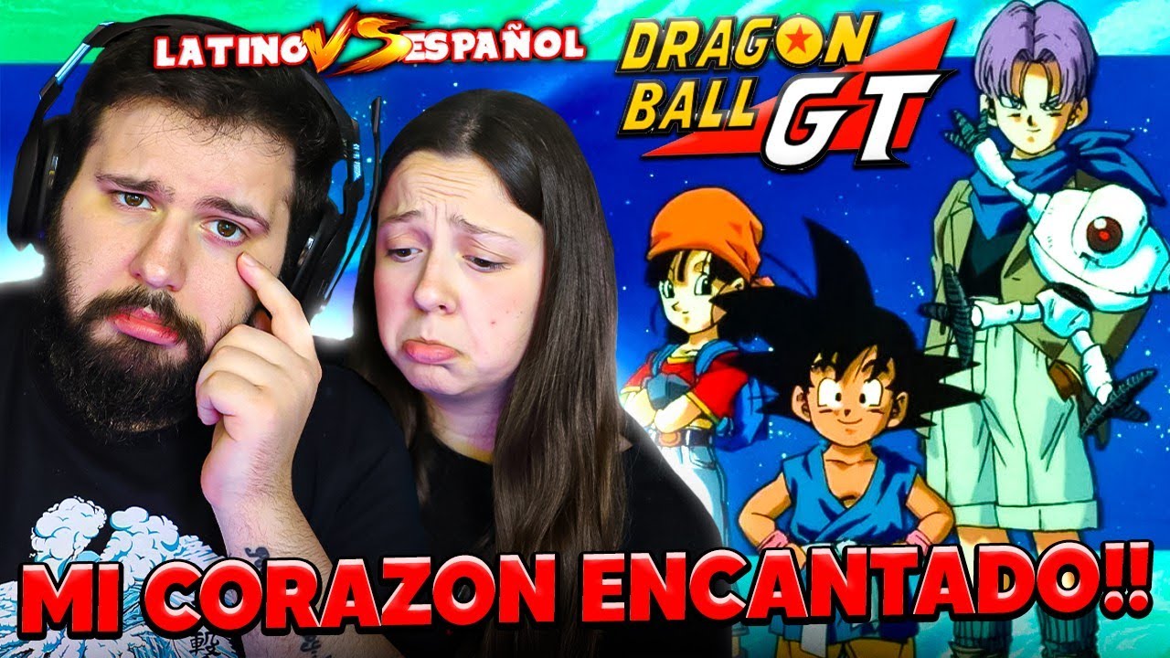 ESPAÑOLES REACCIONAN A OPENING DE DRAGON BALL GT LATINO!!🔥MI CORAZON ENCANTADO!!🔥😮