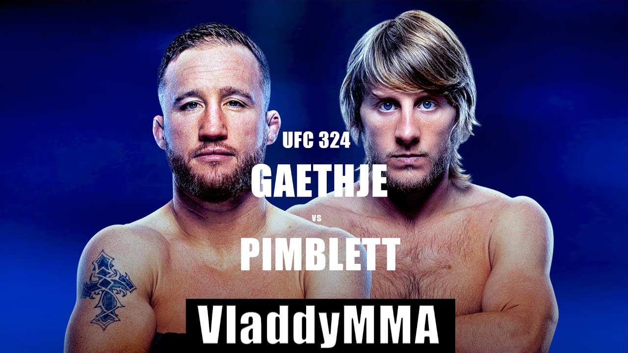Разбор/аналитика турнира UFC 324: Gaethje vs. Pimblett (Прогноз на все бои)