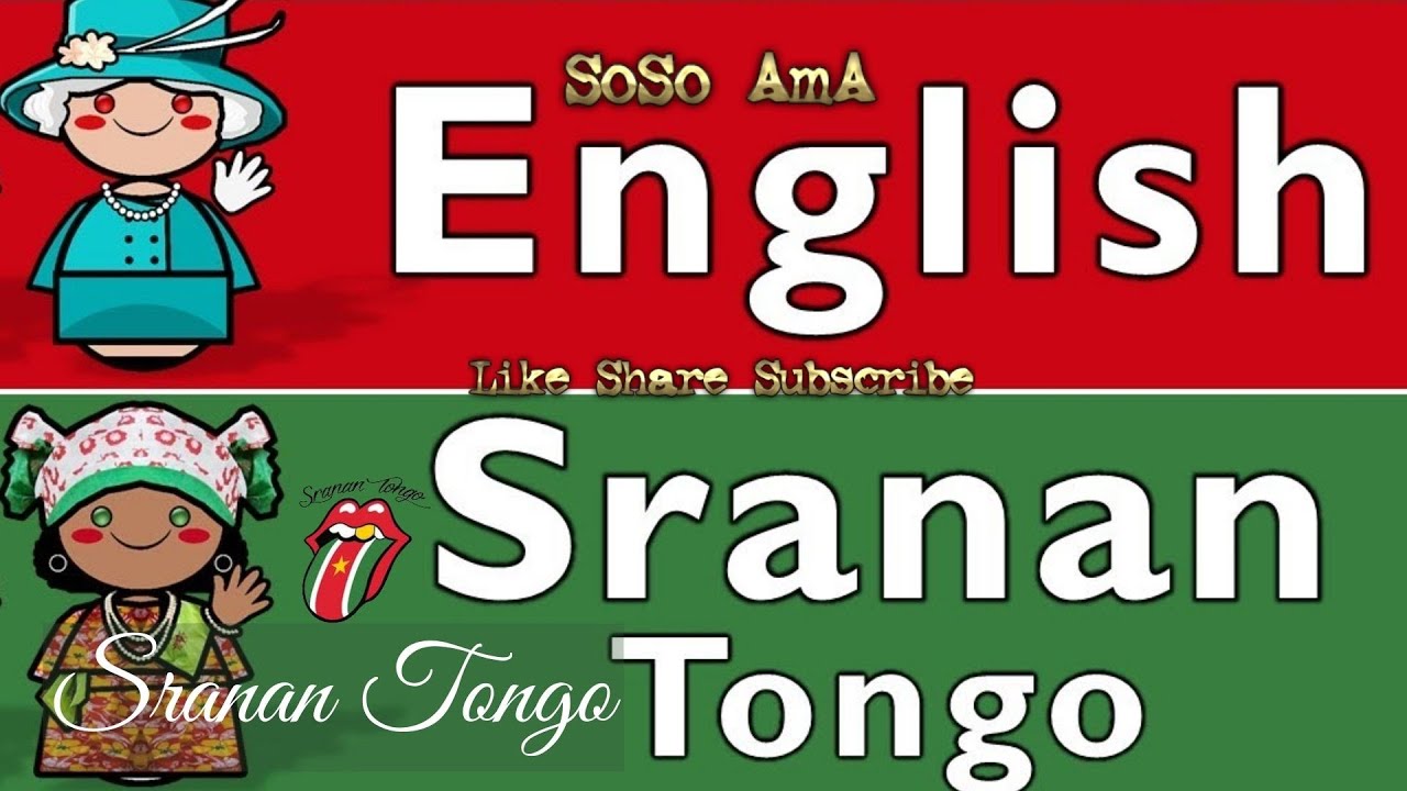 🐝 Zoned in on - Sranan Tongo  🇸🇷 #language #suriname #history