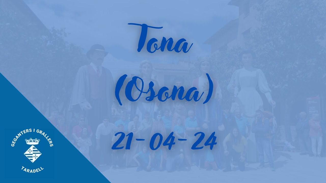 Trobada Gegantera Tona 2024