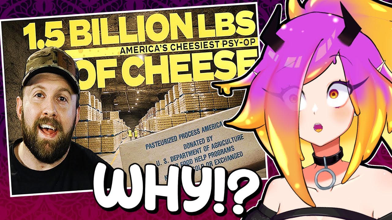 THE CHEESE MOUNTAINS ARE REAL! - America's Secret Underground Cheese Bunkers Reaction