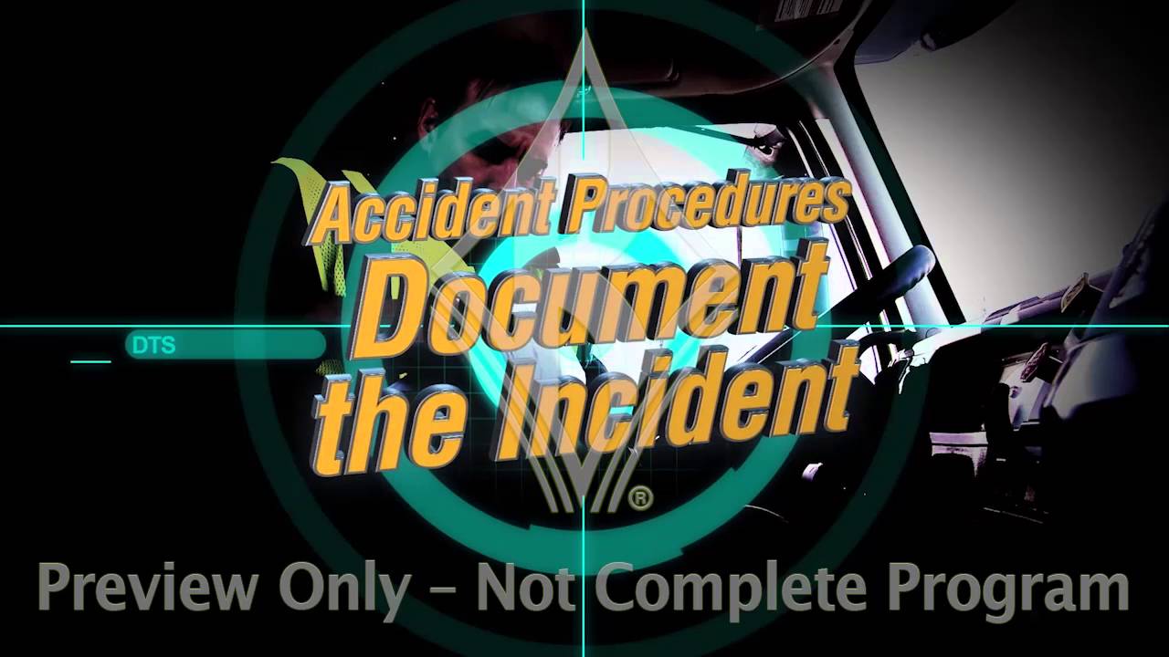Accident Procedures: Driver Training Series