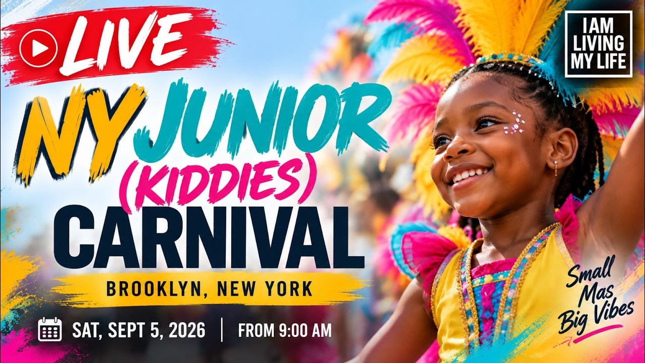🔴 LIVE: NY Junior (Kiddies) Carnival 2026 🇹🇹🎭 | Brooklyn, New York
