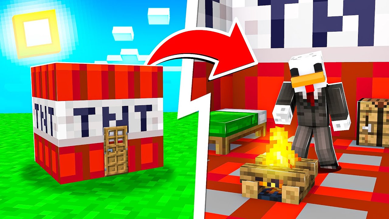COME ENTRARE DENTRO GLI OGGETTI DI MINECRAFT