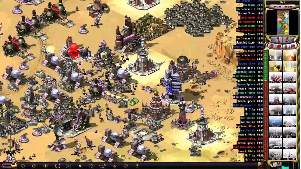 [Gameplay] Yuri's Revenge Mod [WAR3 - Warfare of Super weapon] | Xmas version