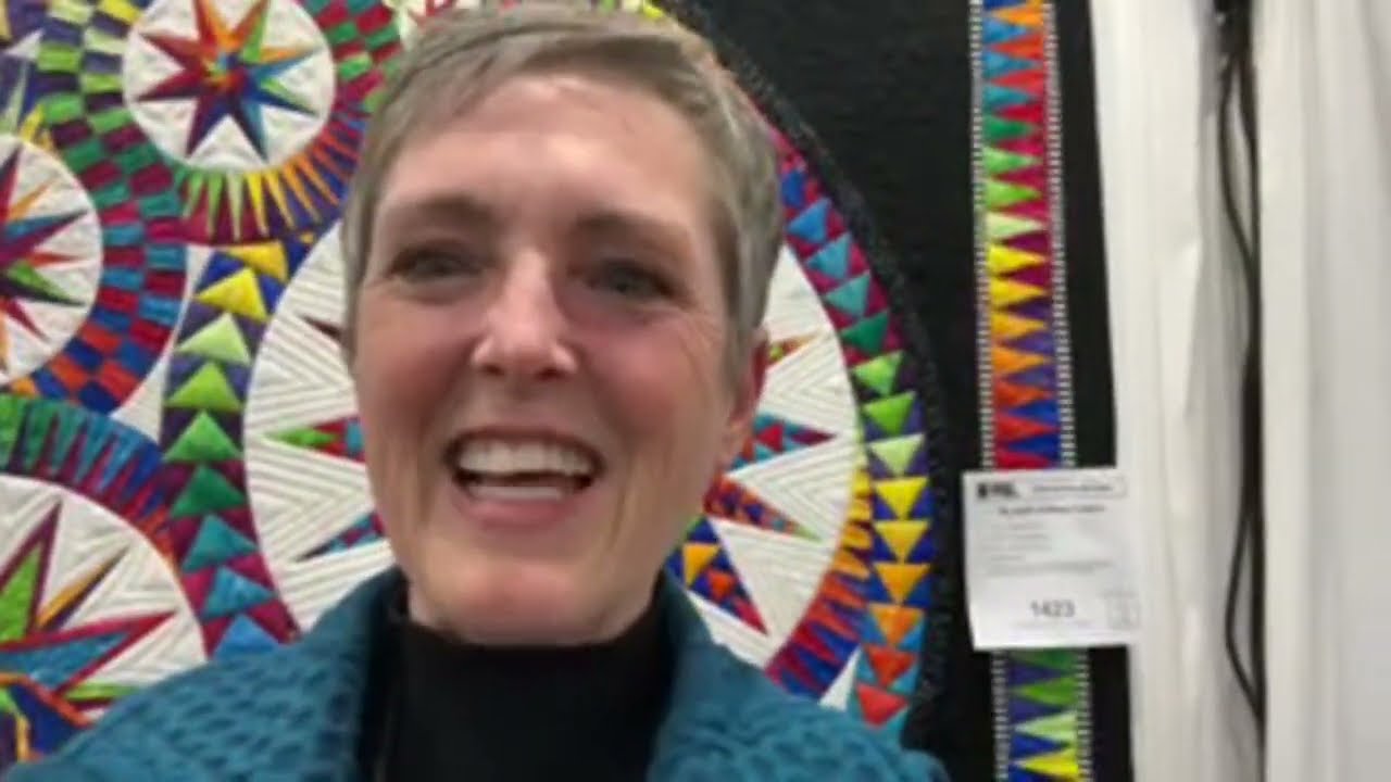 LIVE quilt show tour! WSQ, Spokane Chapter - 550+ quilts!