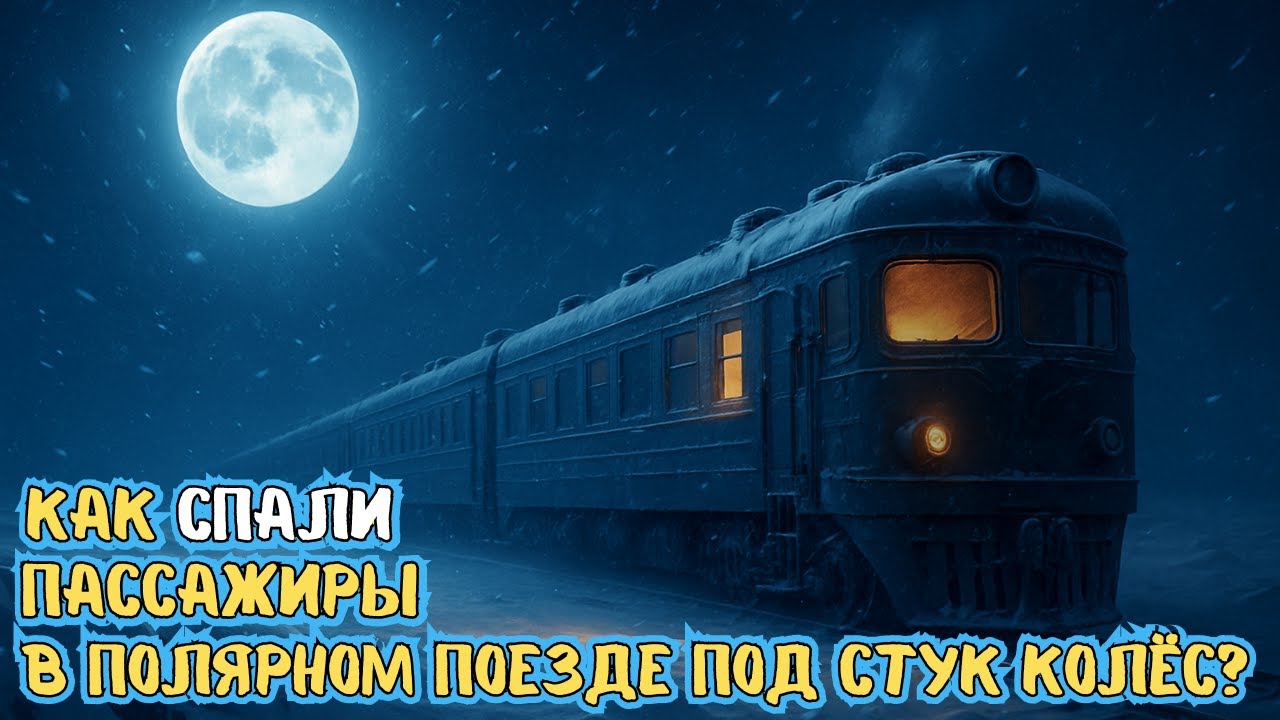 Как спали люди в железных в холодных вагонах северных маршрутов СССР?🌙 Лекция для сна