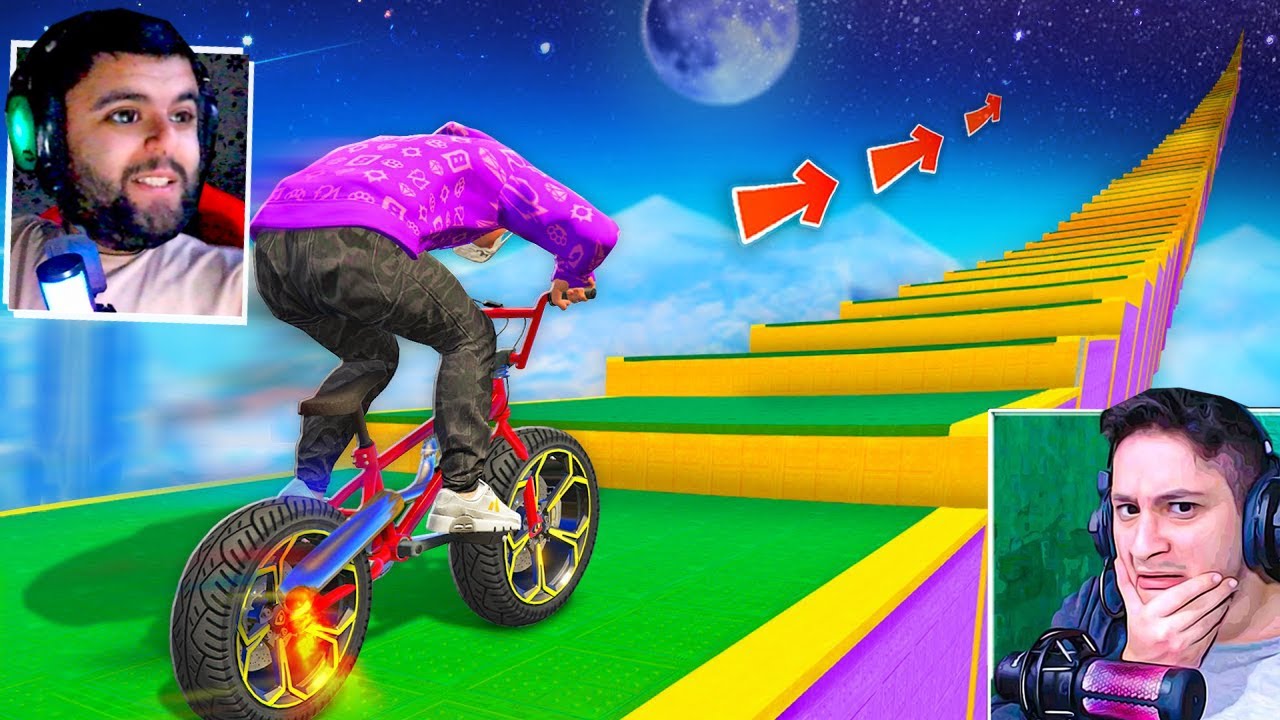 ველოსიპედით დაშვება! - GTA 5 Online ქართულად