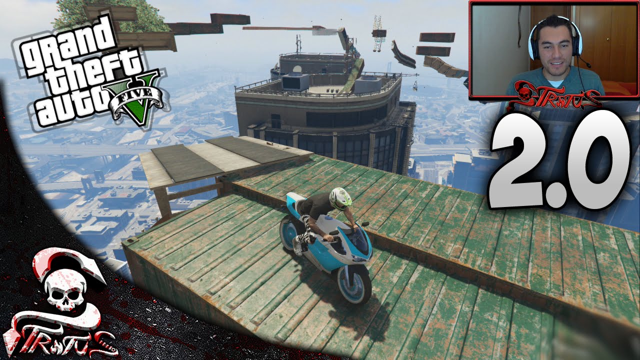 GTA 5 | PARKOUR DE ALTOS VUELTOS!! EN 2.0 - CARRERA DE LA MUERTE #342 | XxStratusxX