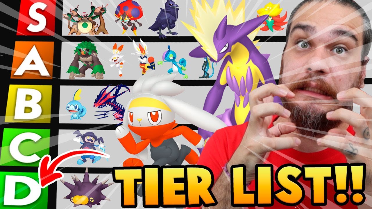 RANQUEANDO OS POKÉMON DE GALAR DO MAIS FEIO ATÉ O MAIS BONITO !!