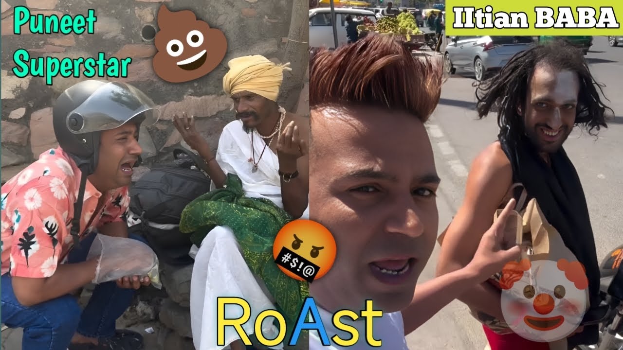 Puneet Superstar Vs IItian BABA 😂 || who Win🤔??
