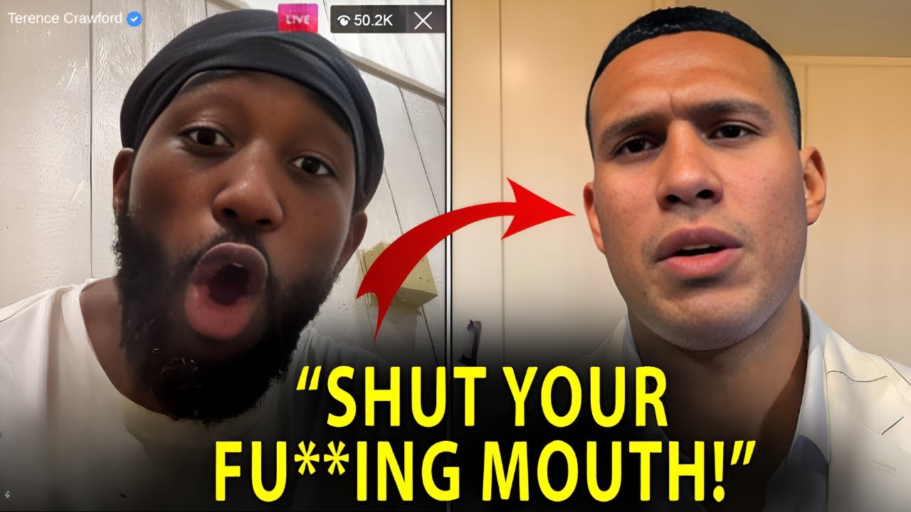 “Keep Crying Bit*h!” Terence Crawford EXPLODES at David Benavidez – Things Just Got Personal!