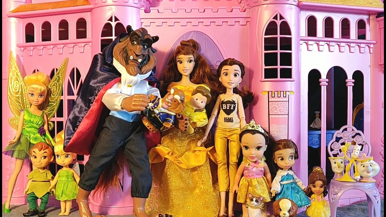 Disney Princess Dolls - Introducing BELLE'S FAMILY!!🌹
