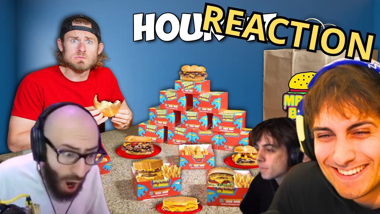Blur REACTION alla SFIDA FAST FOOD più ASSURDA di SEMPRE! 🍔⏱️ W/ Marza, Manuuxo, Il Masseo, Gianko