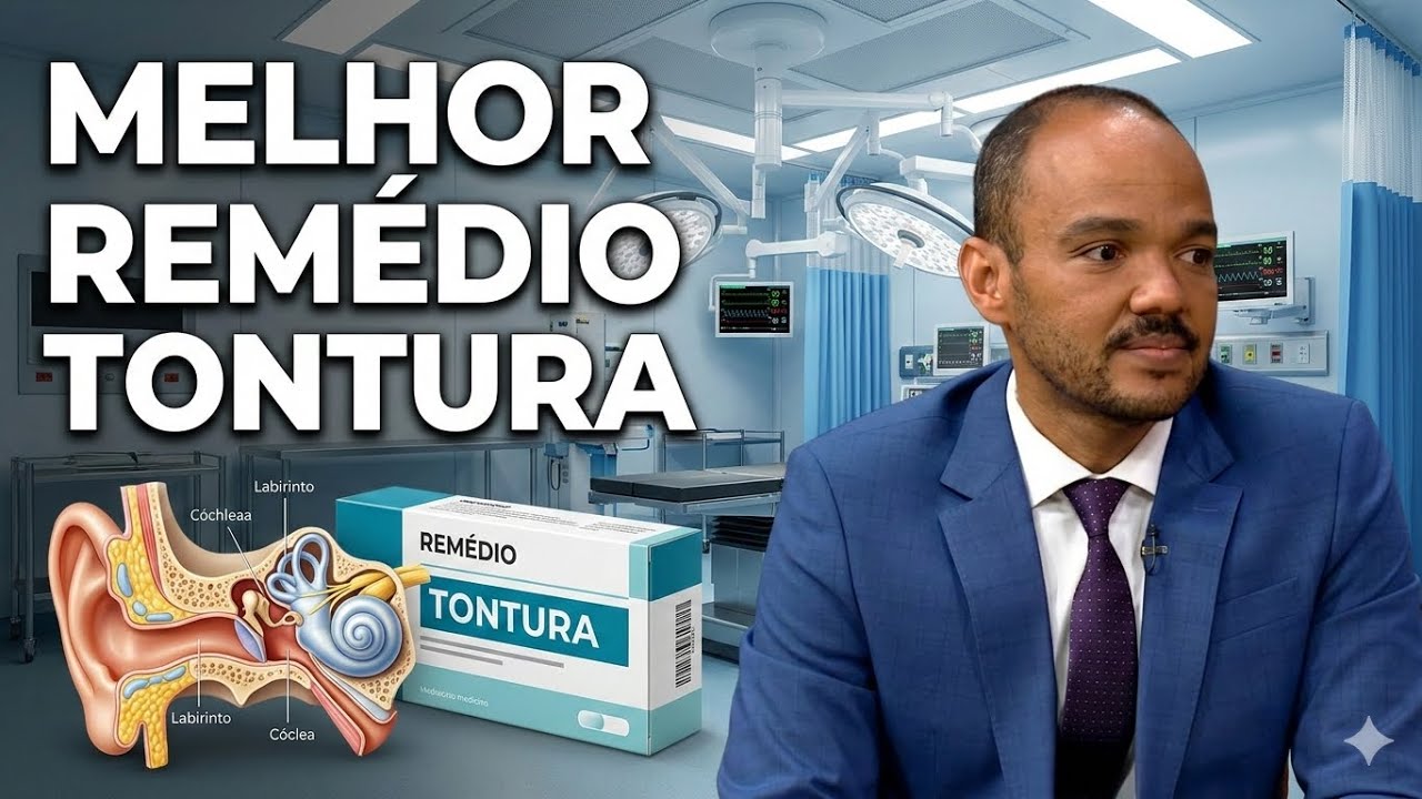 MELHOR REMÉDIO PARA TONTURA