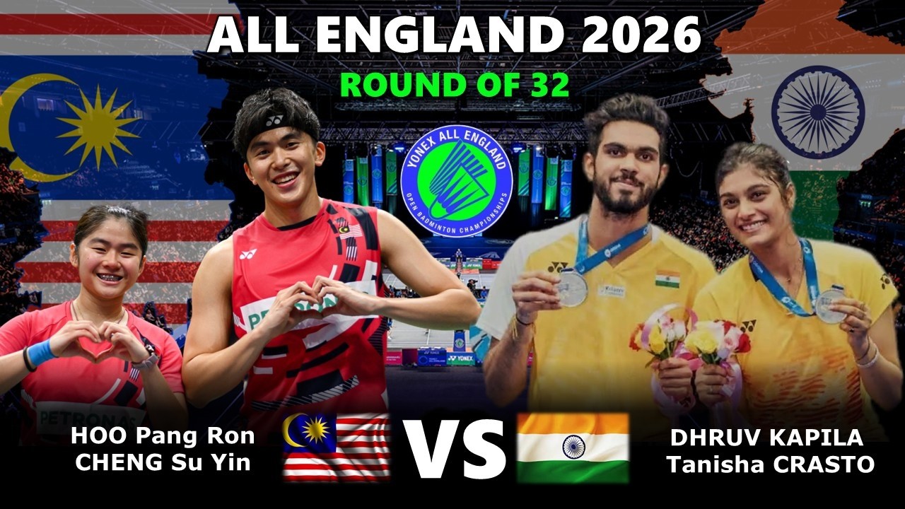 HOO Pang Ron / CHENG Su Yin vs DHRUV KAPILA / Tanisha CRASTO | All England Open 2026 Badminton
