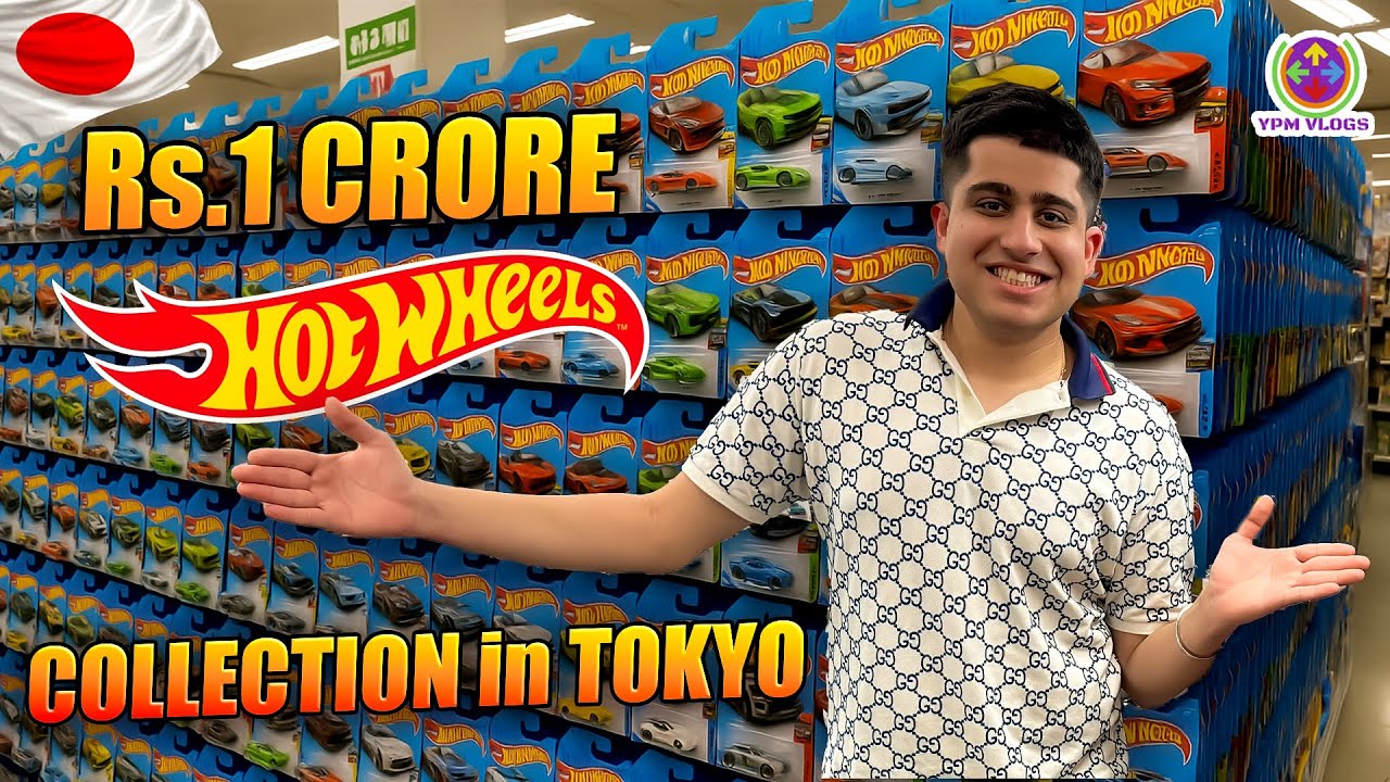 Rs.1 CRORE ki HOT WHEELS COLLECTON in TOKYO - HIDDEN SHOP to BUY CRAZY DIECAST CARS !!