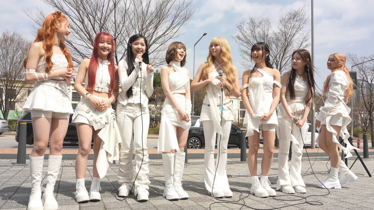 240330 유니스(UNIS) 'Mini fanmeeting' 4K30p 직캠(fancam) @MusicCore 물빛공원