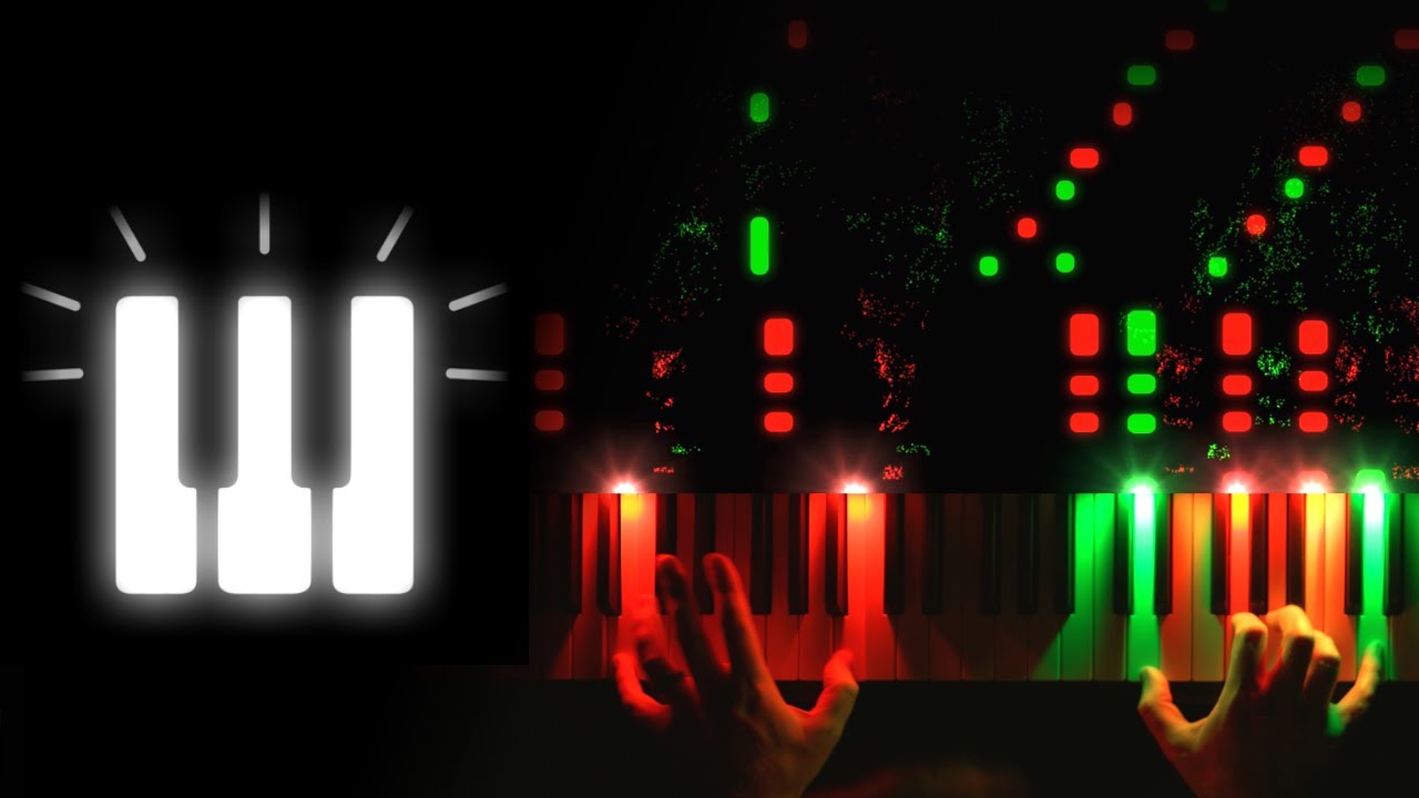 Carol of the Bells – Piano Solo in Minor and Major (Sad/Happy) with Lights