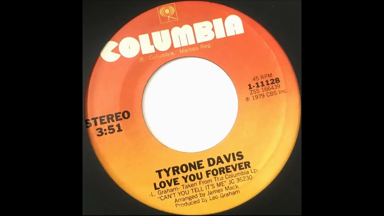 Tyrone Davis - Love  you forever   -  funkbox
